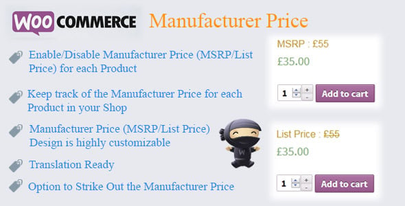 woocommerce-manufacturer-price